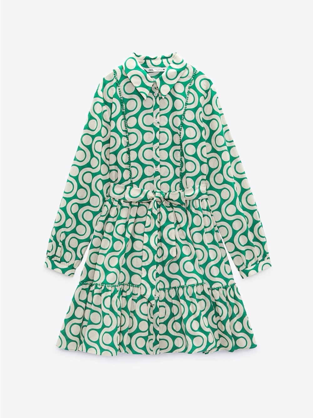 PRINTED SHORT DRESS